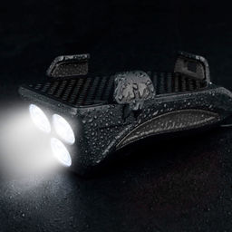 Фонарь передний COMIRON HOLDER ABS, IPX5; 3*T6 LED, 400lm 4800mAh USB индикатор заряда POWER BANK сигнал 130Дб крепление смартфона чёрный /уп 20/80/ - Галеонтрейд фото 8