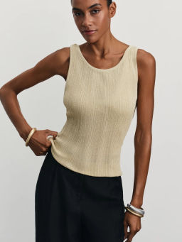 Майка из вискозы с люрексом / Zarina