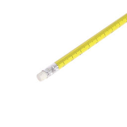 Цена за 48 шт. Карандаш чернографитный с ластиком Линейка, твёрдость НВ, корпус круглый, МИКС - Calligrata фото 16