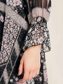 Платье, черно-розовое - Heine фото 6