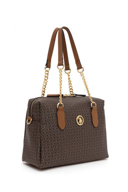 Женская коричневая сумка - U.s. polo assn фото 4