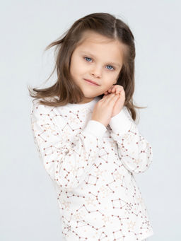 Пижама детская молочнаяжирафы