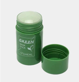 Глиняная маска с зеленым чаем, грязевая маска для глубокой очистки лица, удаления угрей, прыщей, 40 г