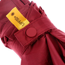 Подарочный набор вентилятор, подставка для телефона и зонт, красный