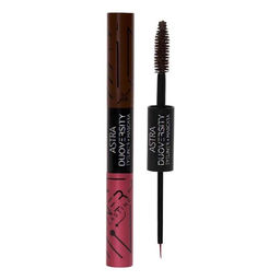 Тушь для ресниц Mascara + подводка для глаз Duoversity Eyeliner, 06 Коричневый/красный 8653178