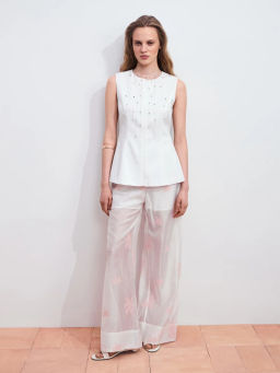 Приталенный жилет с баской ZR2605022501-1 / Zarina