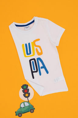 Erkek _ocuk Beyaz Ti__rt Sepette S_rpriz _ndirim