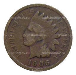 1 цент 1906 года США