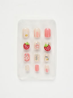 Детские накладные ногти «Капибара», 12 шт.