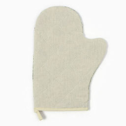 Варежка-прихватка Доляна Зверьки 20х28 см, 35% хл, 65% пэ, ватин 250 г/м2  фото 3