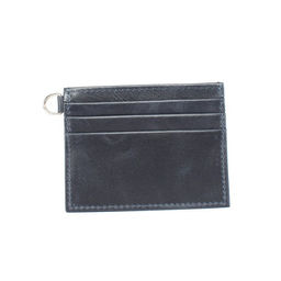 Визитница-кардхолдер Croco-ВК-215 н/к, 1отд, 3карм, синий пулл-ап (85) 261072