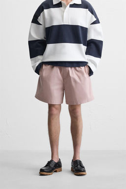 RELAXED FIT BERMUDA SHORTS - Zara фото 12