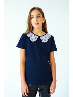 Блузка темно-синий 181230510б - Nota bene фото 20