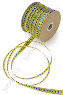 Лента декоративная 1,2 см*150 ярд (6-15-910)