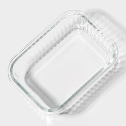 Контейнер для еды Доляна Basic, 640 мл, 1712.56.3 см, прямоугольный, жаропрочного стекло, прозрачный  фото 6