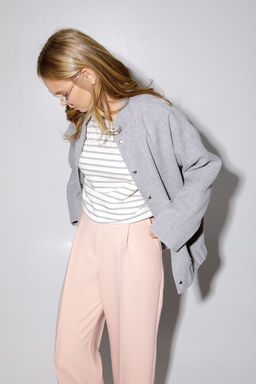 Бомбер Pirs 5209 серый  фото 5