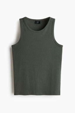 Camiseta sin mangas en canal? Slim Fit - H&m фото 10