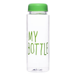 Бутылка для воды My bottle, 500 мл, 19×6 см, мешок в комплекте, МИКС