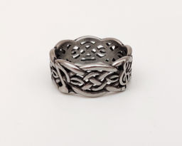 Мужское кольцо из стали