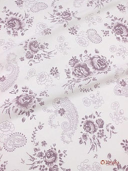 Поплин Цветочный туман на белом, ш.2.2м, хлопок-100%, 100гр/м.кв
