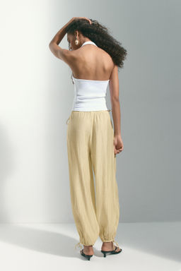 Pantal?n globo con cord?n de ajuste - H&m фото 4