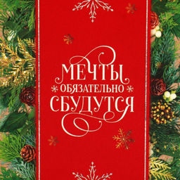 Цена за 5 шт. Бонбоньерка новогодняя Мечты сбудутся, 7.5 х 8 х 7.5 см - Дарите счастье фото 6