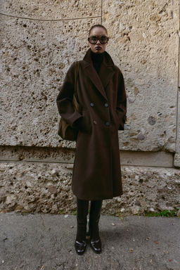 SOFT OVERSIZE COAT - Zara фото 5