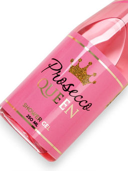 Гель для душа во флаконе шампанское Prosecco Queen, 250 мл, Чистое счастье  фото 5