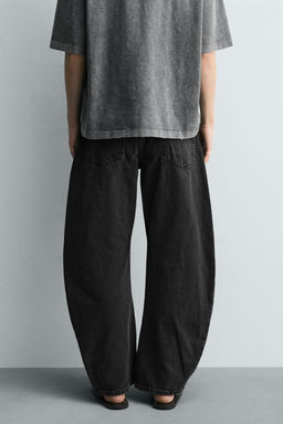 JEANS RELAXED BARREL FIT / Carb?n - Zara фото 7
