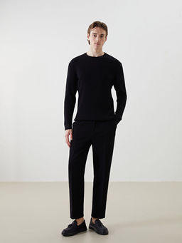 Bisiklet Yaka Erkek Triko Kazak