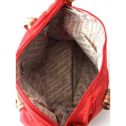 Сумка женская текстиль BoBo-3903-3, 1отд, плечевой ремень, коралл 261572  фото 3