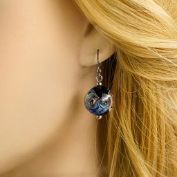 Серьги из муранского стекла - Vloes фото 4