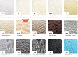 Цена за 5 мотков пряжи Sekerim Bebe