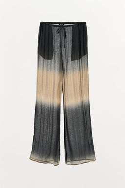 TIE-DYE FLOWING TROUSERS - Zara фото 5