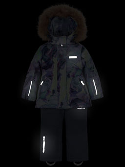 Костюм 7з1224 кофе/орхидея - Nikastyle фото 26