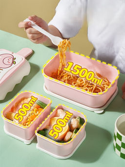 Ланчбокс I love Peach, pink
