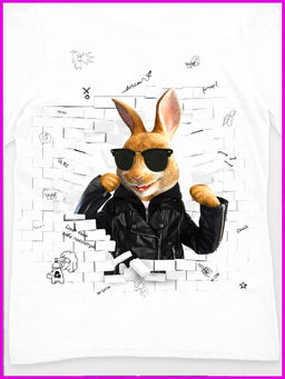 Футболка с длинным рукавом "Майк",белый