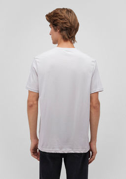 Mavi Logo Bask?l? Gri Tisort  фото 4