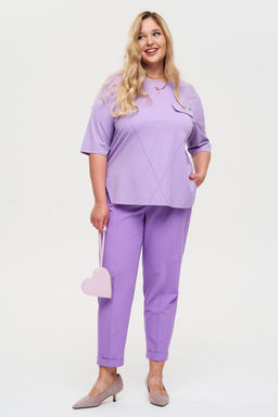 Футболка Туманы сиреневый