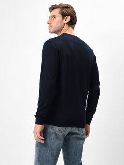 Джемпер мужской GREG G124-EV (т.синий)  фото 6