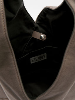 Женский шоппер MM6 MAISON MARGIELA CLASSIC JAPANESE HANDBAG Артикул 4661891, коричнево-серый  фото 5