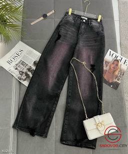 Джинсы с высокой посадкой