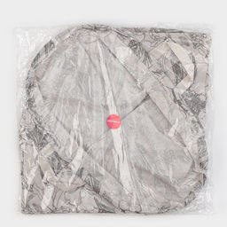 Корзина для белья Доляна Узор, 3542 см, бежевая фото 4