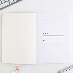 Подарочный набор, ежедневник А5, 96 л., ручка софт-тач, 2 шт. «С днём учителя»