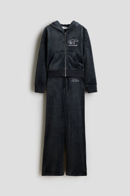 Conjunto de 2 piezas en velour con motivo - H&m фото 2