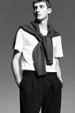 Pantalon sastre en mezcla de viscosa - H&m фото 2