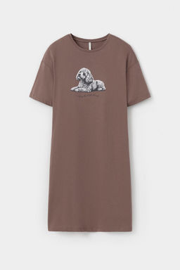 Е 10065/капучино сорочка ночная жен - Very neat фото 2