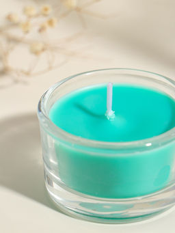 Набор свечей ароматических в стекле, 6 шт. ароматы: роза, свежесть, жасмин, лаванда, 19×13×3.3 см