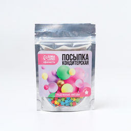 Кондитерская посыпка для куличей, мягкая, 50 г.