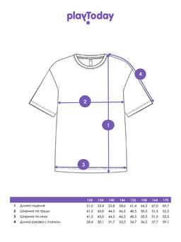 PlayToday / Футболка для девочки  фото 6